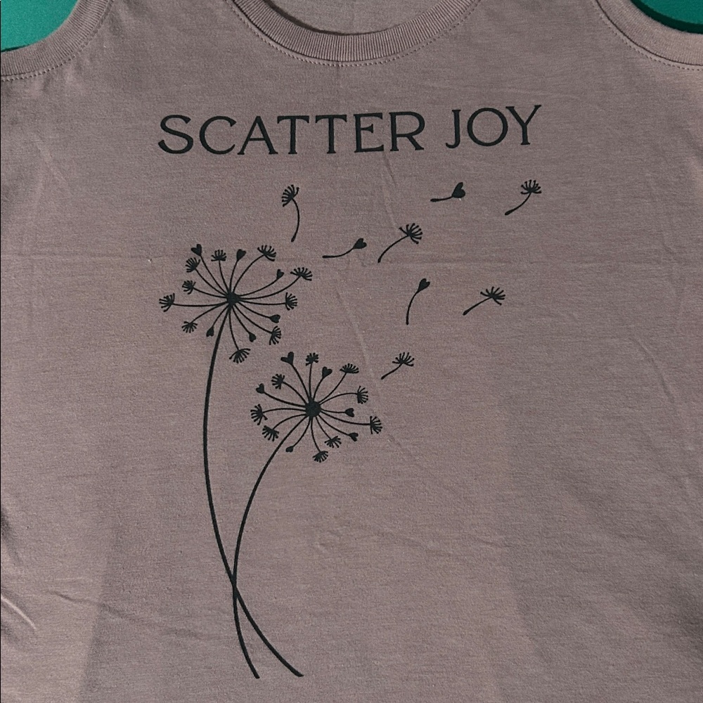 Scatter Joy Women's Purple Tank Top Sz: S - Picture 2 of 4